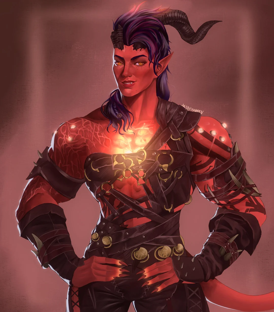 Stylized illustration of Baldur’s Gate 3 characters: Shadowheart, Astarion, Gale, Lae’zel, Karlach, and Wyll standing together in a dramatic pose